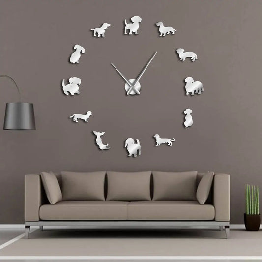 DIY Dachshund Wall Clock