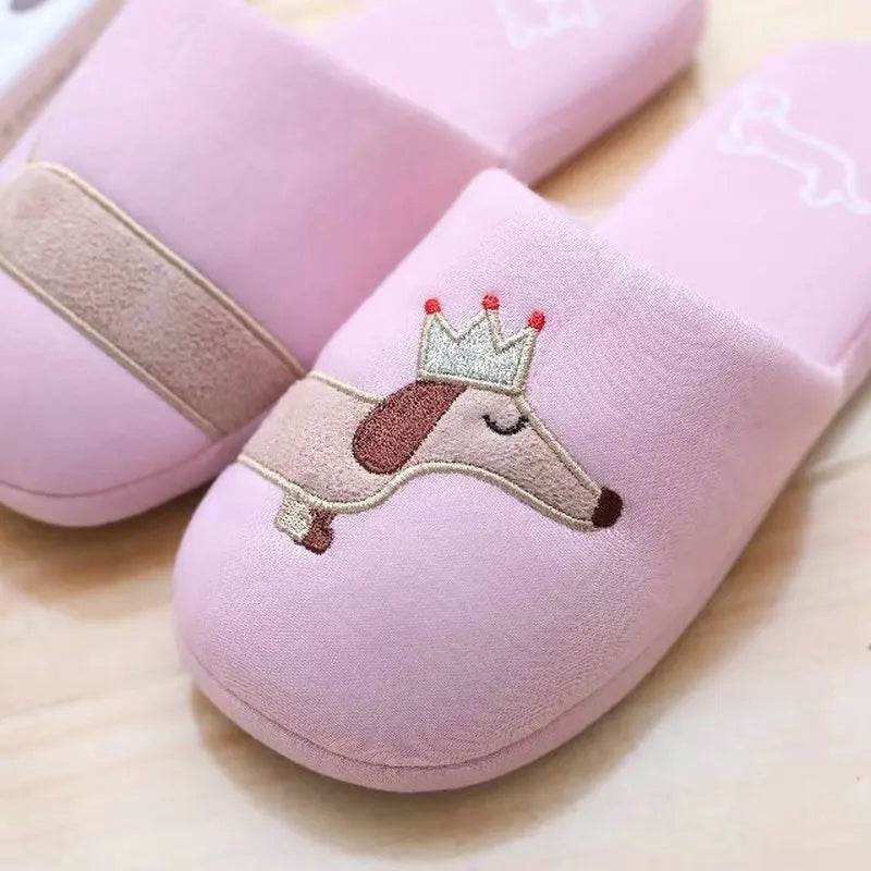 Dachshund Female Slippers