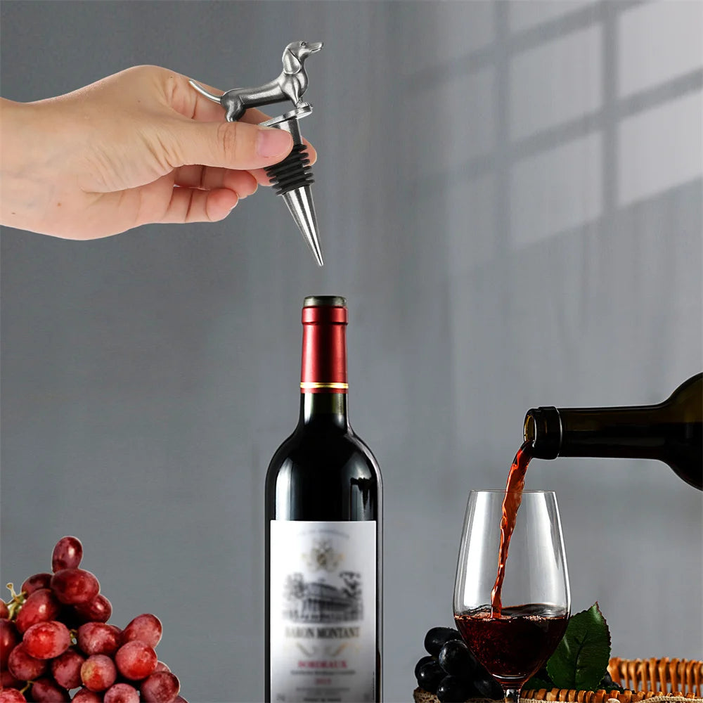 Dachshund Dog Wine Bottle Stopper