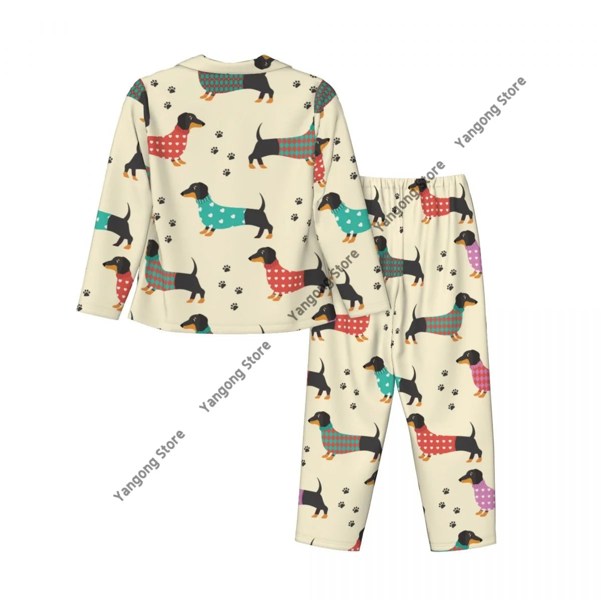 Women Dachshund Pyjamas Set