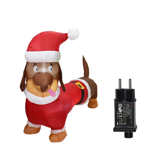 1.5 M Sausage Dog Lighting Christmas Decoration