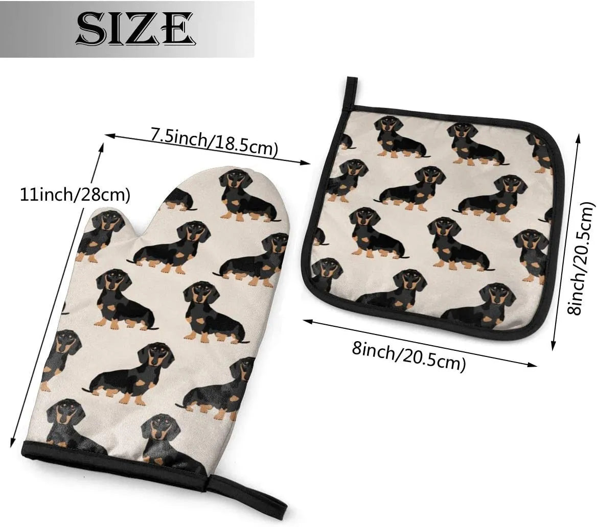 Dachshund Oven Glove