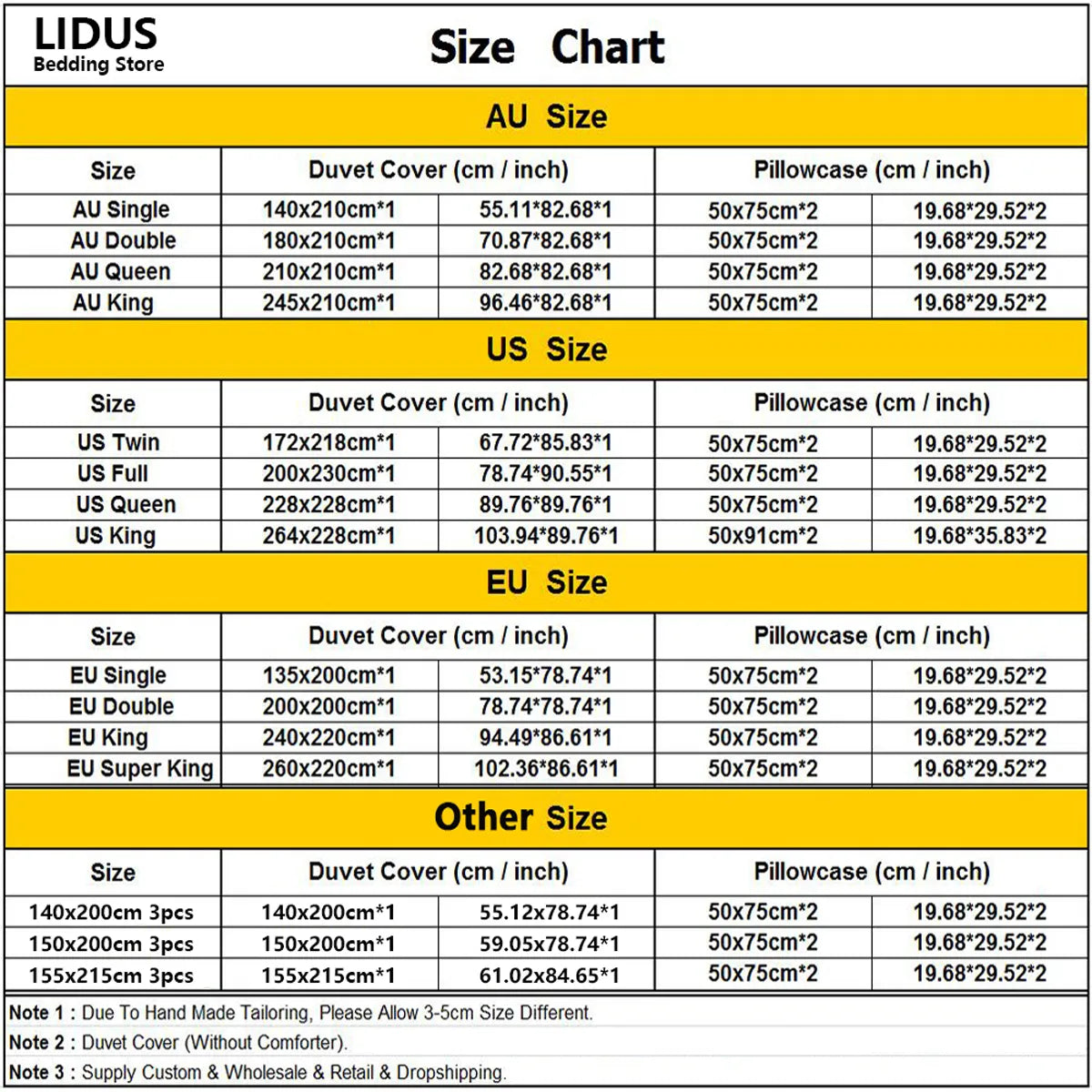 3 Piece Dachshund Duvet Cover Set