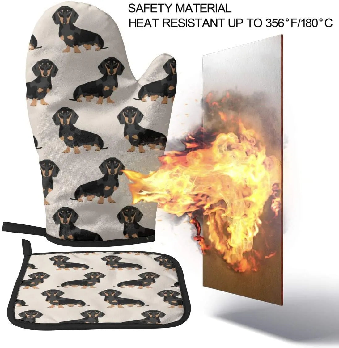 Dachshund Oven Glove