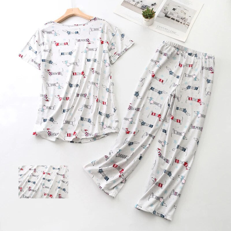Women's Dachshund Pyjamas