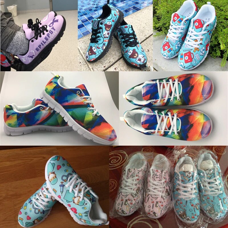 Dachshund Dog Print Women Sneakers Woman Flats Slip On Shoes Casual Shoes Tenis Feminino Walking Female Jogging Running Shoes