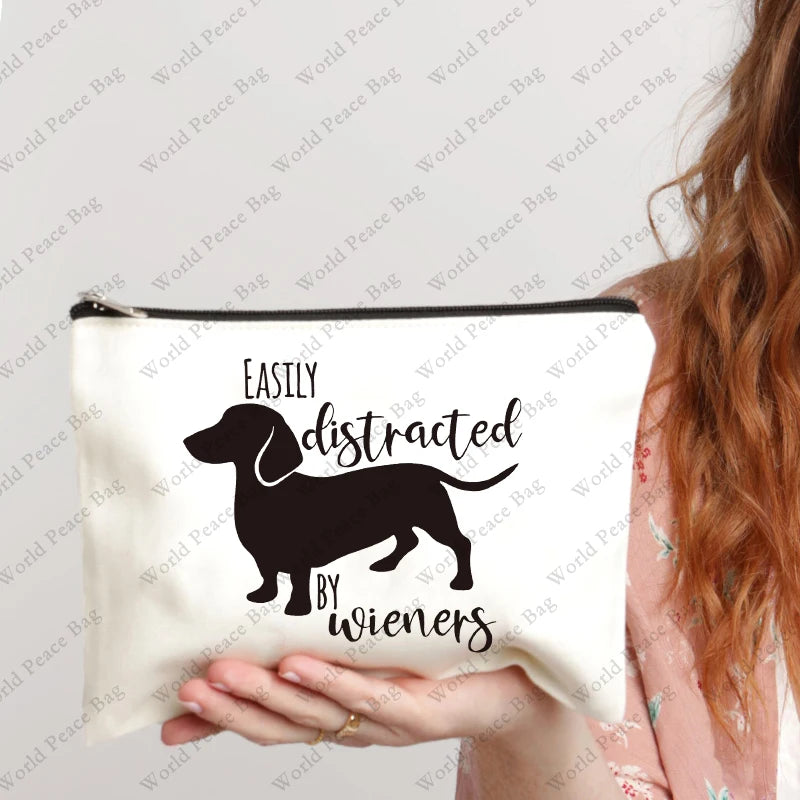 Dachshund Makeup Bag