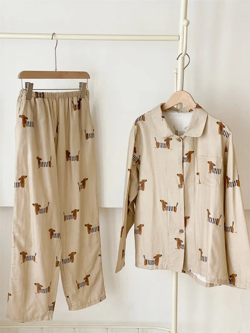 Dachshund deals print pyjamas