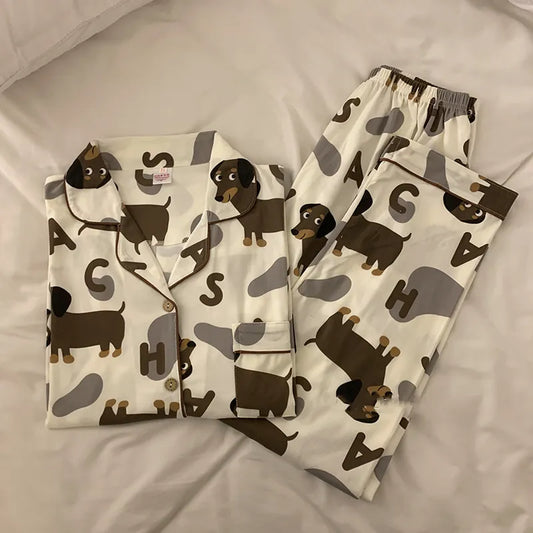 Dachshund Women's Pyjamas Set
