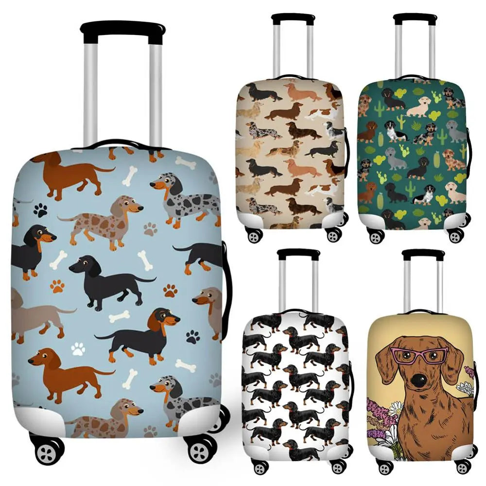 Washable Sausage Dog Suitcase Cover – Sausage Swagger