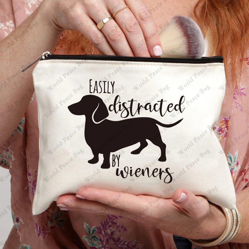 Dachshund Makeup Bag